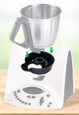 Behälterunterteil für Vorwerk Thermomix TM31 Küchenmaschine Behälterunterteil für Vorwerk Thermomix TM31 Küchenmaschine